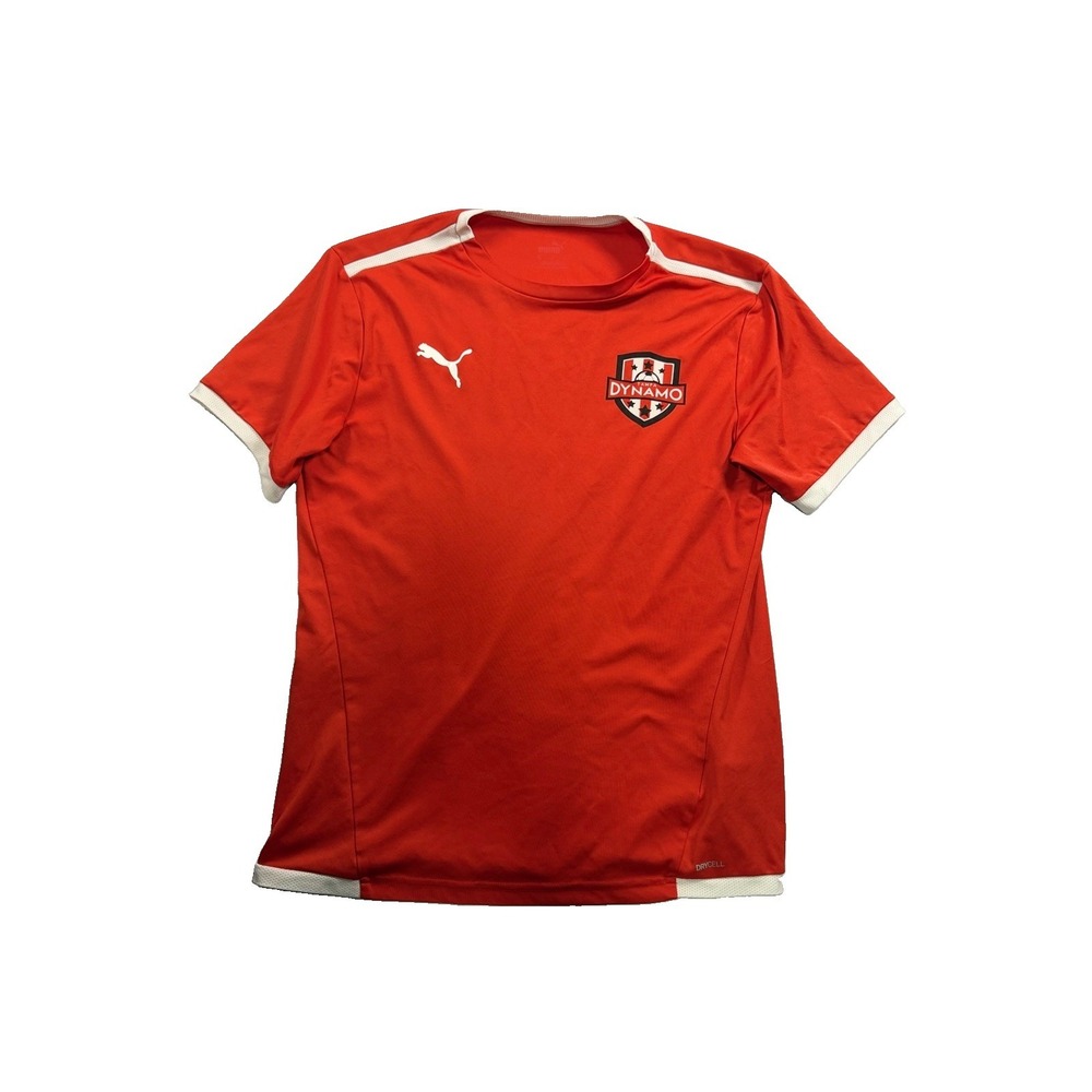 Puma Tampa Dynamo Soccer Jersey Red Adult Unisex Size M Florida Soccer